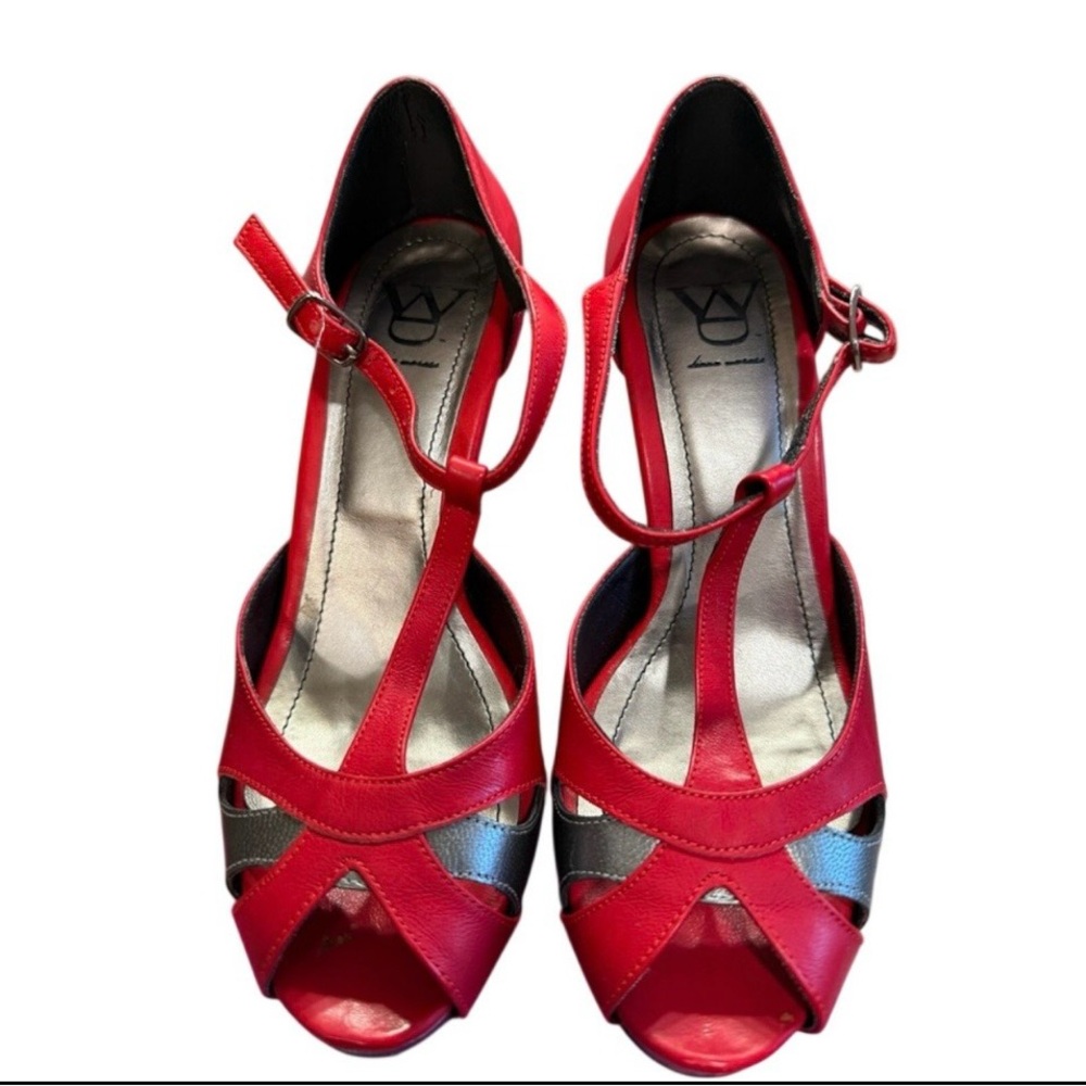 Italian Leather Diana Warner Heels